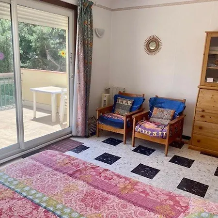 Apartamento Cosy Avec Terrasse, Parking Et Wifi - Ideal Cures Et Centre-ville, Amelie-les-bains - Fr-1-703-3
